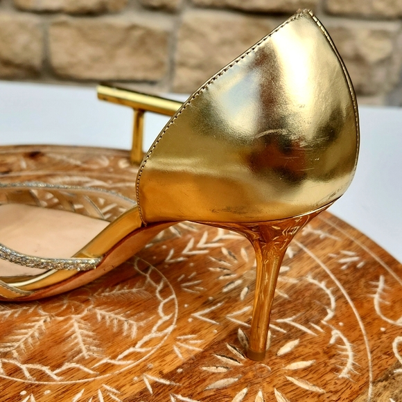 Jimmy Choo Metallic Gold & Silver High Heels - size 36 EU - Picture 10 of 15